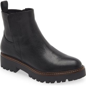 Nordstrom Miller 2 Water Resistant Boot in Black Pebbled at Nordstrom, Size 10