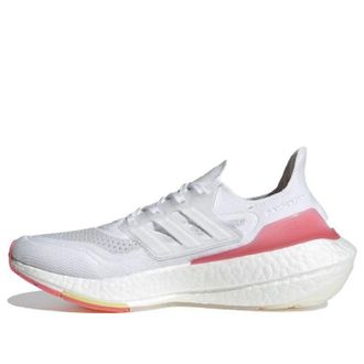 adidas (WMNS) adidas UltraBoost 21 White Hazy Rose FY0416