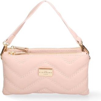 John Richmond Jr-W-1109Sa Schoudertas - Dames - Tassen - Roze - Maat: ONE Size Katoen