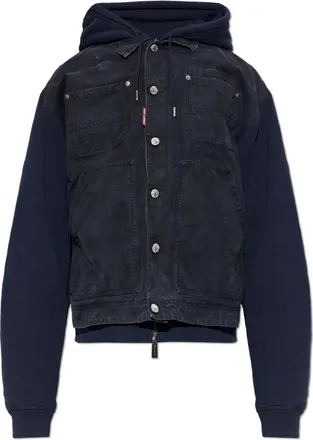 Dsquared2 Hombre, Chaquetas, Azul, Talla: 3XL