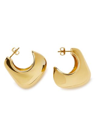 Missoma Hera Dome Large 18kt Gold-plated Earrings - One Size