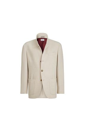 Brunello Cucinelli Blazer-style outerwear in Sand at Nordstrom, Size Xxx-Large Eu
