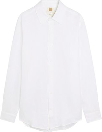 CH&Eacute; Studios Che Linen Shirt - White - Xxl