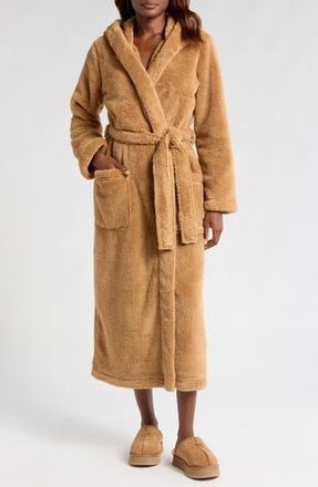 UGG Aarti Long Fleece Robe in Che at Nordstrom Rack, Size X-Small