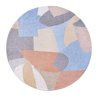 Louis De Poortere Alfombra de poli&eacute;ster multicolor, 240x240 cm