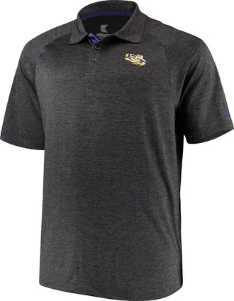 Colosseum Mens Colosseum Black LSU Tigers Big & Tall Down Swing Polo at Nordstrom, Size 6Xb