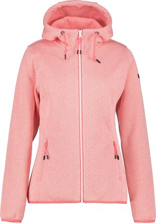 Icepeak Fleecejacke ICEPEAK ADRIAN, Damen, Gr. XXL, mandarine, Obermaterial: 100% Polyester, Jacken Fleecejacke