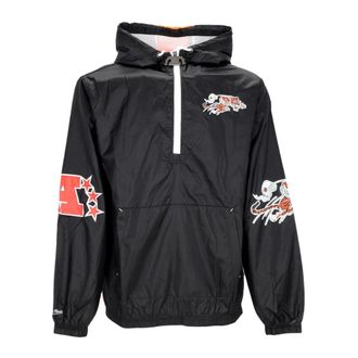 Mitchell & Ness NFL Team OG 2.0 Anorak Windbreaker - - Sport - Uomo - Nero - S