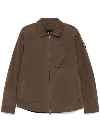 Belstaff Hauler shirt jacket - men - Polyester/Polyamide - M - Brown