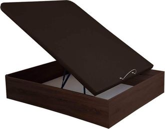 RELAX Canap&eacute; Abatible Relax Musa 3d Gran Capacidad Alturas 38/32 Cm 150x200 Cm - Wengue - Altura 38 Cm
