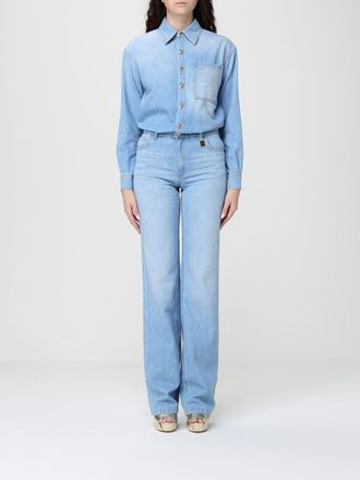 Elisabetta Franchi Jumpsuit Woman color Blue