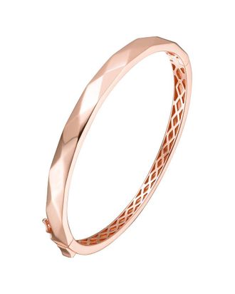 Genevive Two-Tone Bangle Bracelet