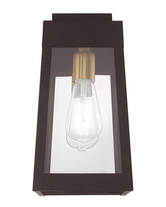Livex Lighting Livex Oslo 1 Light Bronze Outdoor Wall Lantern