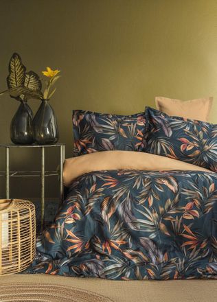 Blanc Avenue Juego de funda de edred&oacute;n 240x220cm+2fa 63x63cm sat&eacute;n de algod&oacute;n