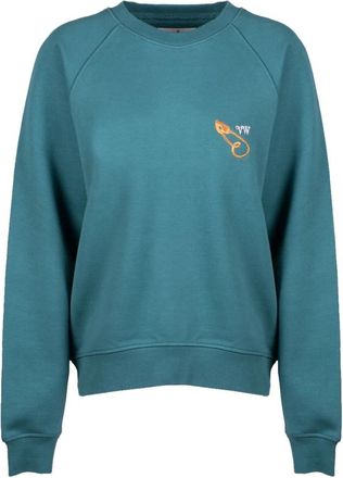 Vivienne Westwood Sweatshirt Hoodies - Heren - Sweatshirts - Groen - XL - Katoen - Hoodies & sweatvesten