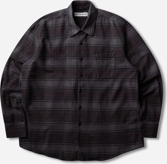 Our Legacy Men s Above Shirt Faded Nocturne Check