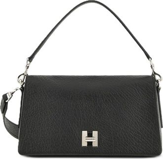 Hogan Textured Rectangular Structured Handbag