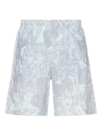 Givenchy Costume da bagno con stampa - Grigio