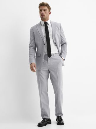 Le 31 Mens Stretch wool pant London fit - Slim straight