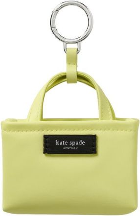 Kate Spade New York nano tote bag charm in Bosc Pear at Nordstrom