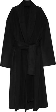 Mars&eacute;m Cappotto con cintura - Nero