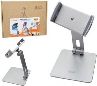 Trade Shop Trade Shop - Staffa Universale Supporto Da Tavolo In Alluminio Per Smartphone Tablet J3211
