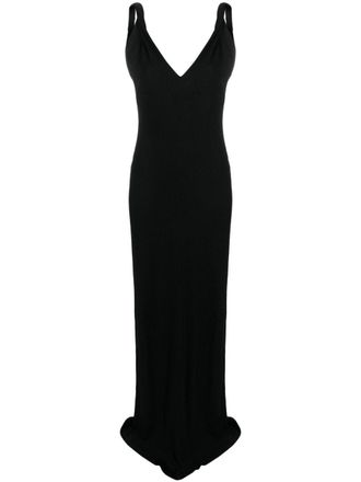 Givenchy V-neck embellished gown - Black
