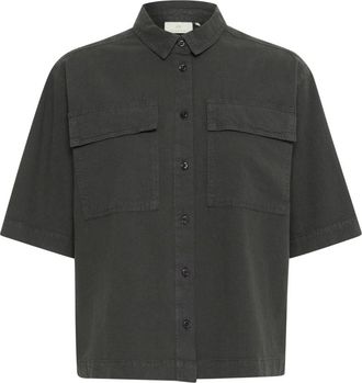 Kaffe Mujer, Blusas y Camisas, Negro, Talla: 3XL