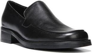 Franco Sarto Bocca Leather Loafer - Multiple Widths Available in Black Leather at Nordstrom Rack, Size 8