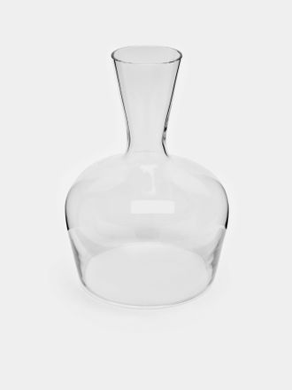 Richard Brendon Young Hand-Blown Crystal Wine Decanter