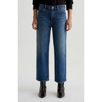 AG - Adriano Goldschmied Brinley Mid Rise Straight Leg Jeans in Hotel California at Nordstrom Rack, Size 23