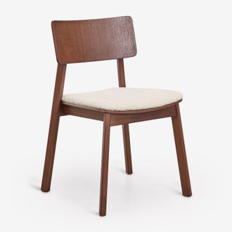 Sklum Pack De 2 Sillas De Comedor En Madera Gilda Sklum