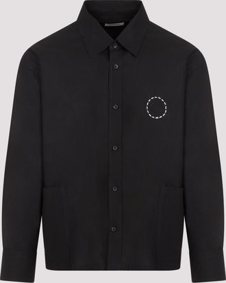 Craig Green Mens Circle Shirt - Black Cotton - Size Medium
