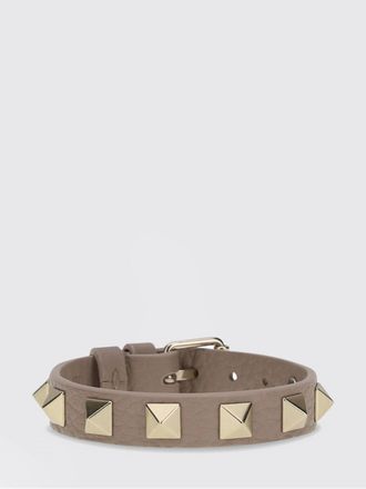 Valentino Garavani Rockstud Grained Calfskin Leather Bracelet