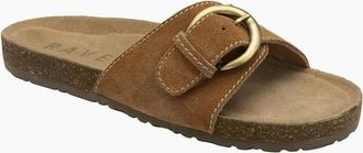 Ravel Womens Salton Womens Slider Sandals - Brown - Size: 5