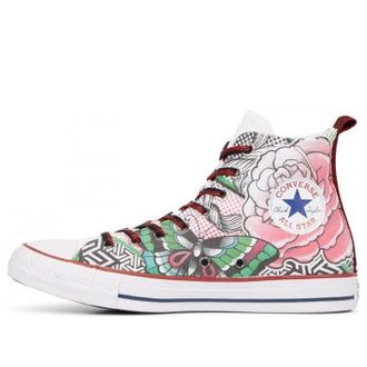 Converse Chuck Taylor All Star Rose Tattoo/Optical White 164520C