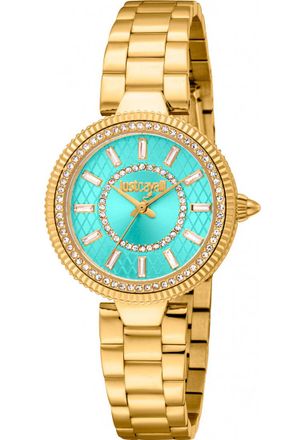 Just Cavalli Womens JC1L308M0055 Ladies Glam Chic Ostentatious Watch - Gold - One Size