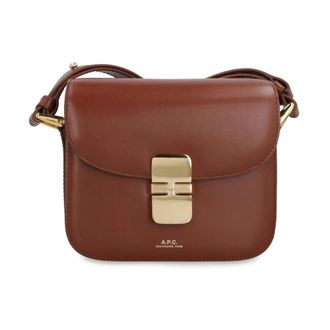 A.P.C. Grace Mini Bag - - Bags - Donna - Marrone - ONE SIZE
