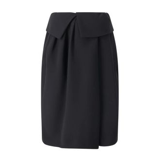 Dries Van Noten Midi Skirts, female, Black, Size: S Midi Skirt Sarunga