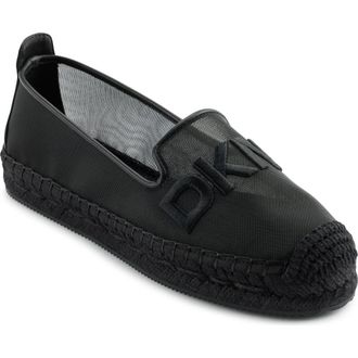 DKNY Mallandra Logo Espadrille in Black at Nordstrom Rack, Size 7.5