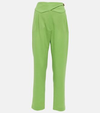 Blazé Milano Blazé Milano High-rise straight virgin wool pants