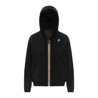 K-Way Lara Poly Cotton Fleece - Dames - Sweatshirts & Hoodies - Zwart - Maat: XS Fleece
