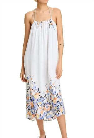 Bella Dahl Flowy Cami Midi Dress In White