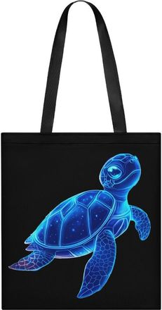Generic Hawaiian Sea Turtle Tote Bag for Women Men Shoulder Bags Purses Pouch Handbags