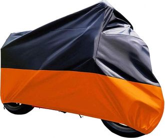 OEM Housse Protection Moto - Imperm&eacute;able Respirant 210d Pvc - Double Couture Renforc&eacute;e - Pour Cruisers Et Sportsters Xxl - 1 Pi&egrave;ce