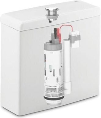 Roca Roca - Cisterna Sin Contacto De Doble Descarga Con Alimentaci&oacute;n Inferior Para Inodoro Meridian