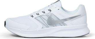 Nike Nike Mens Run Swift 3 Road Running Shoes, White/Metallic Silver/Football Grey, 8.5 UK