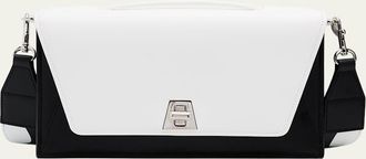 Akris Anouk Two-Tone Leather Clutch Bag