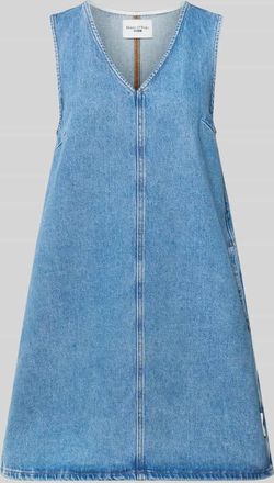 Marc O'Polo Denim Marc OPolo Denim Flie&szlig;endes Jeanskleid aus Baumwoll-Mix in Jeansblau, Gr&ouml;&szlig;e XL