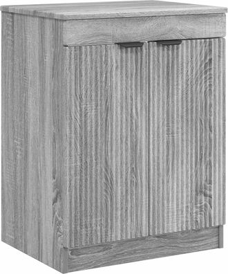 vidaXL Mueble De Cuarto De Ba&ntilde;o Sonoma Gris 54 X 41 X 70 Cm Vidaxl